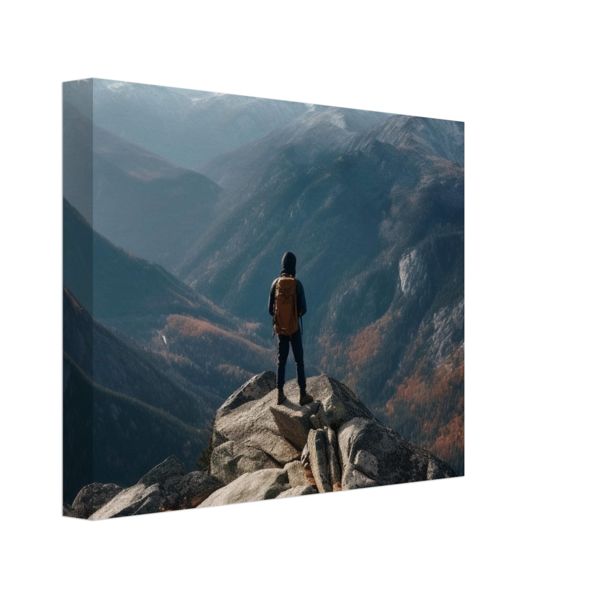 Standing on the top